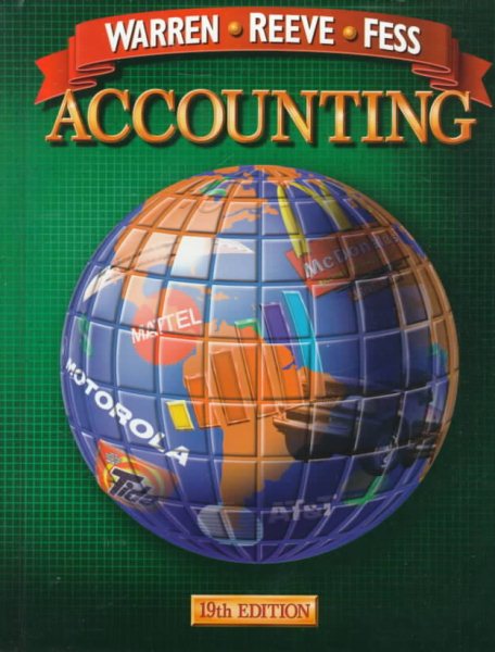 Accounting (Accounting / Carl S. Warren)