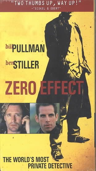 Zero Effect [VHS] cover