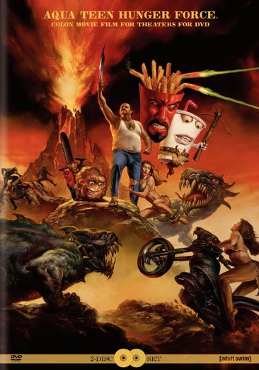 Aqua Teen Hunger Force Colon Movie Film for Theaters for DVD cover