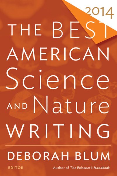The Best American Science And Nature Writing 2014 cover