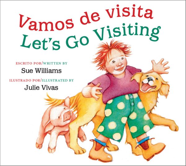 Vamos de visita/Let's Go Visiting (bilingual board book) (Spanish and English Edition) cover