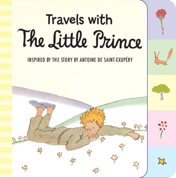 Travels with the Little Prince (tabbed board book) cover