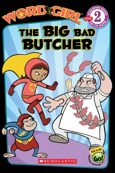 WordGirl: The Big Bad Butcher (Level 2) cover