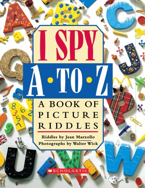 I Spy A To Z: A Book of Picture Riddles cover