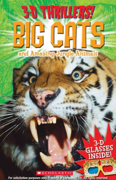 3-D Thrillers: Big Cats and Ferocious Jungle Animals cover