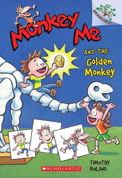 Monkey Me and the Golden Monkey: A Branches Book (Monkey Me #1) cover