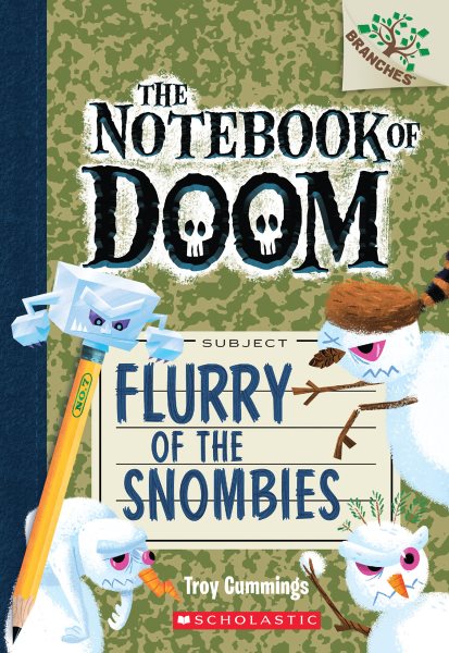 Flurry of the Snombies: A Branches Book (The Notebook of Doom #7) cover