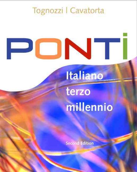 Ponti: Italiano terzo millennio (with Audio CD) (World Languages) cover