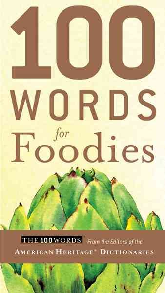 100 Words for Foodies cover