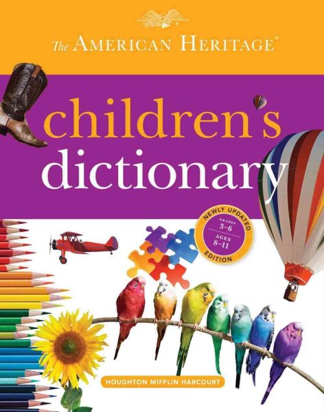 Houghton Mifflin 1472087 American Heritage Children's Dictionary, Hardcover, 2016, 896 Pages cover