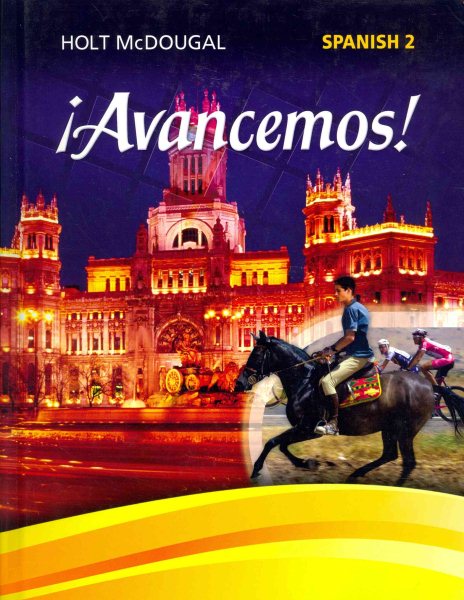 ¡avancemos!: Student Edition Level 2 2013 (Spanish Edition) cover