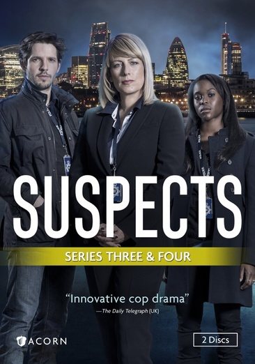 Suspects: Series 3 & 4 - All 8 Episodes on 2 DVDs Region 1 (US & Canada) cover