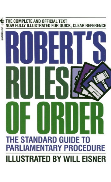 Robert's Rules of Order: The Standard Guide to Parliamentary Procedure cover