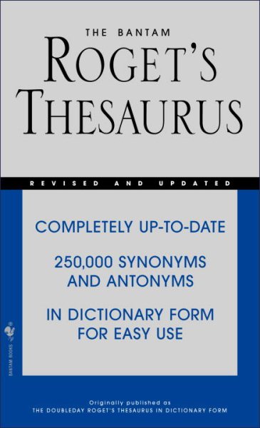 The Bantam Roget's Thesaurus cover