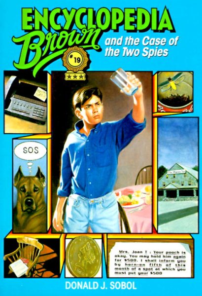 Encyclopedia Brown and the Case of the Two Spies cover