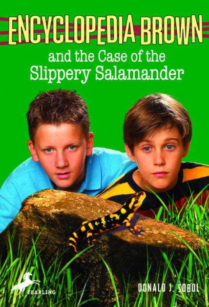 Encyclopedia Brown and the Case of the Slippery Salamander cover