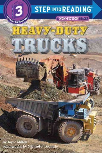 Heavy-Duty Trucks (Step into Reading) cover