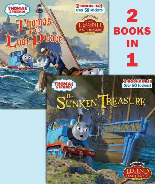 Thomas and the Pirate/ The Sunken Treasure (Thomas & Friends) (Pictureback(R))