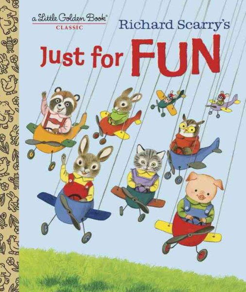 Richard Scarry's Just For Fun (Little Golden Book) cover
