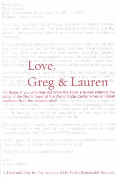 Love, Greg & Lauren cover