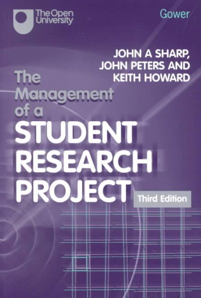 The Management of a Student Research Project cover