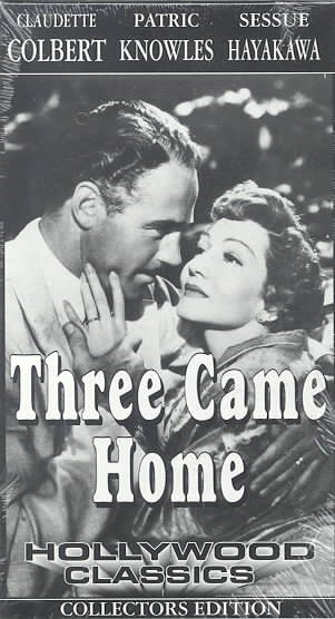 Three Came Home [VHS] cover