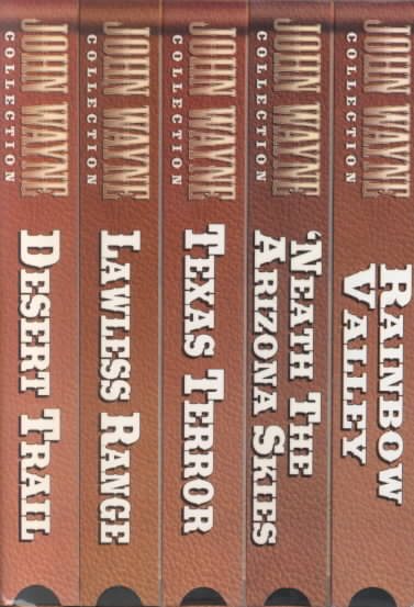 John Wayne Collection Box Set (Neath the Arizona Sky, Texas Terror, Lawless Range, Rainbow Valley, Desert Trail) [VHS] cover