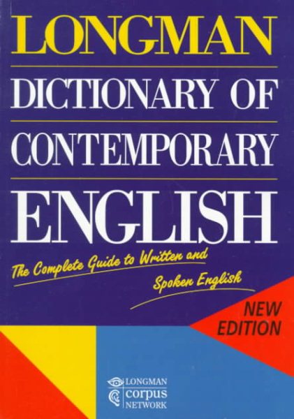 Longman Dictionary of Contemporary English cover