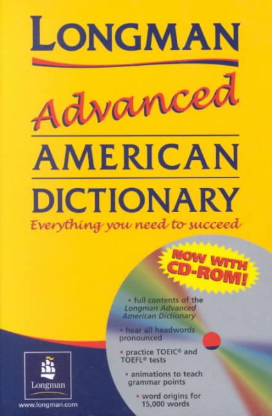 Longman Advanced American Dictionary & CD cover
