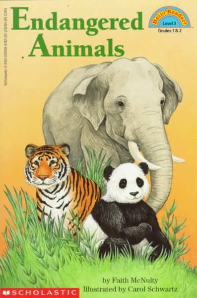 Endangered Animals (Hello Reader!, Level 3) cover