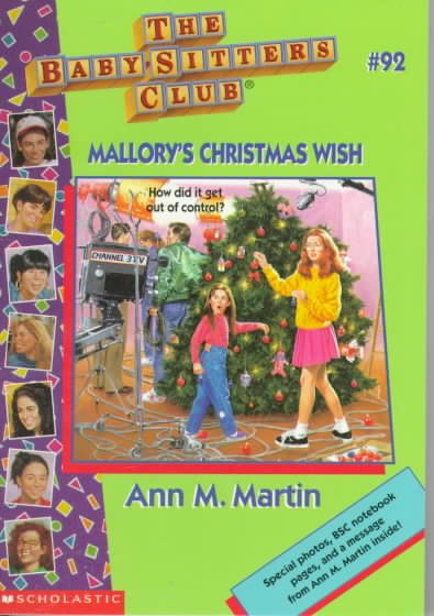 Mallory's Christmas Wish (The Baby-Sitters Club, No. 92) cover