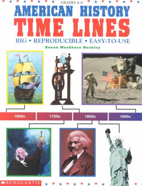 American History Time Lines (Grades 4-8) cover