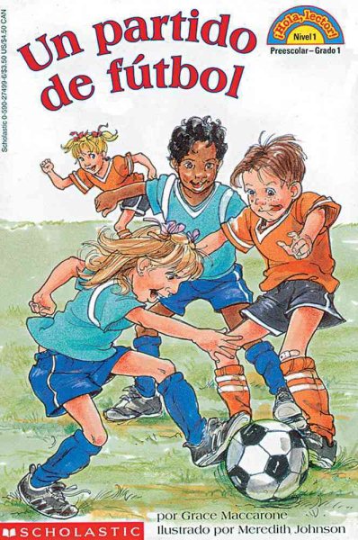 Un partido de futbol (Hello Reader) (Spanish Edition) cover