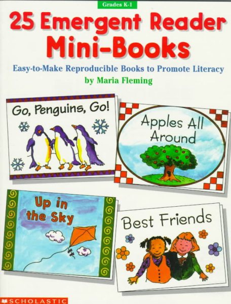 25 Emergent Reader Mini-Books (Grades K-1) cover