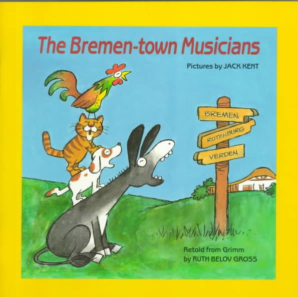 The Bremen-town Musicians (Easy-To-Read Folktales) cover