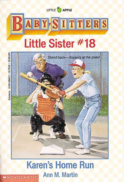 Karen's Home Run (Baby-Sitters Little Sister, No. 18) cover