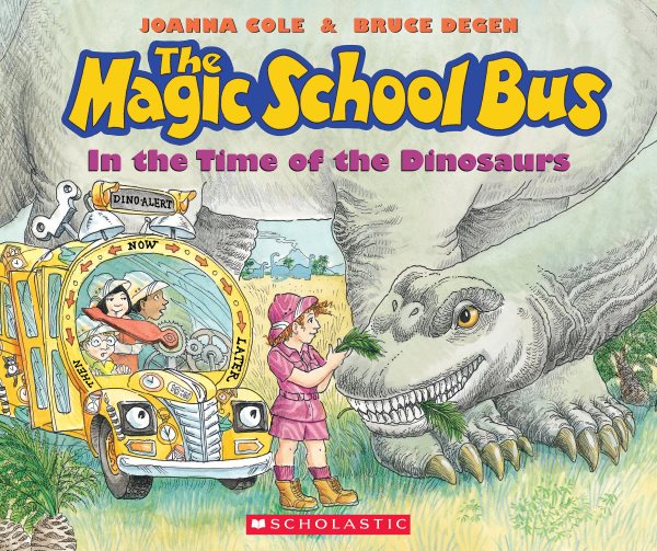 The Magic School Bus in the Time of the Dinosaurs cover