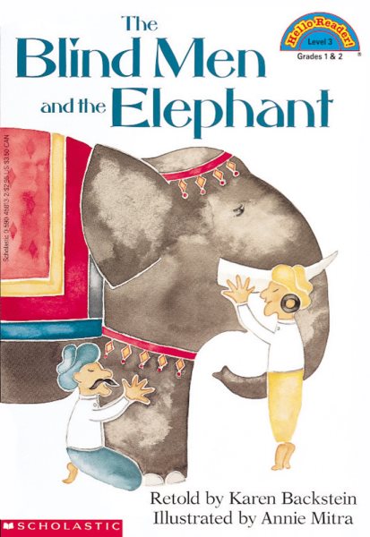 The Blind Men and the Elephant (Hello Reader!, Level 3, Grades 1&2) cover
