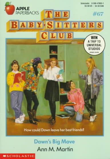 Dawn's Big Move (Baby-sitters Club) cover