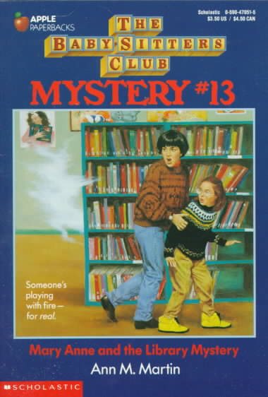 Mary Anne and the Library Mystery (Baby-Sitters Club Mysteries, No.13) cover