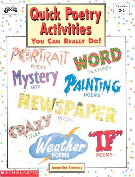 Quick Poetry Activities (Grades 2-5) cover