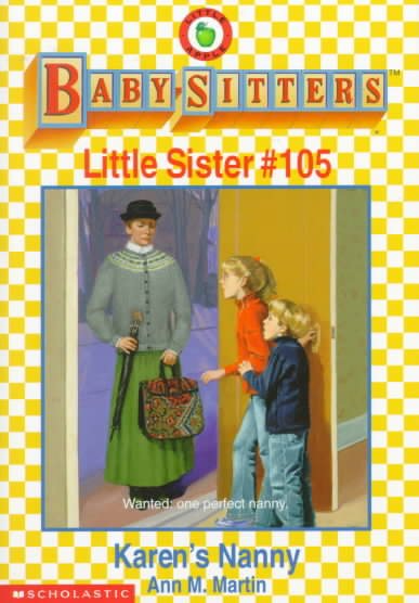 Karen's Nanny (Baby-Sitters Little Sister #105) cover
