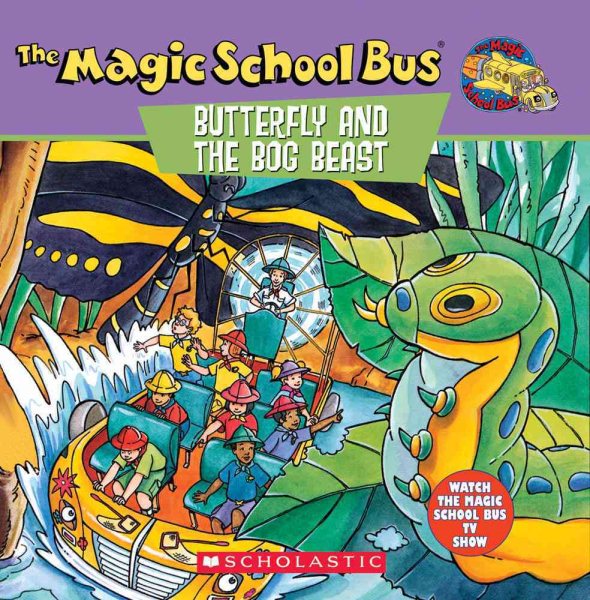 The Magic School Bus: Butterfly And The Bog Beast, The cover