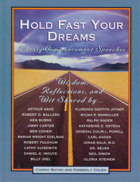 Hold Fast Your Dreams: Twenty Commencement Speeches cover