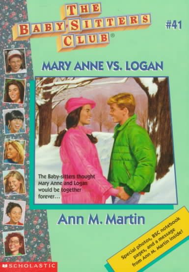 Mary Anne Vs Logan (Baby-sitters Club) cover