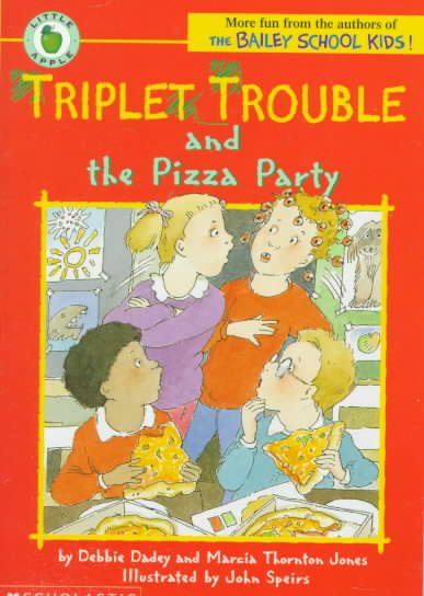 Triplet Trouble and the Pizza Party cover