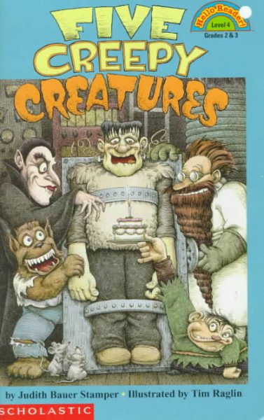 Five Creepy Creatures (level 4) (HELLO READER LEVEL 4)