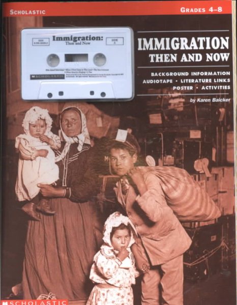 Immigration Then and Now (Grades 4-8) cover