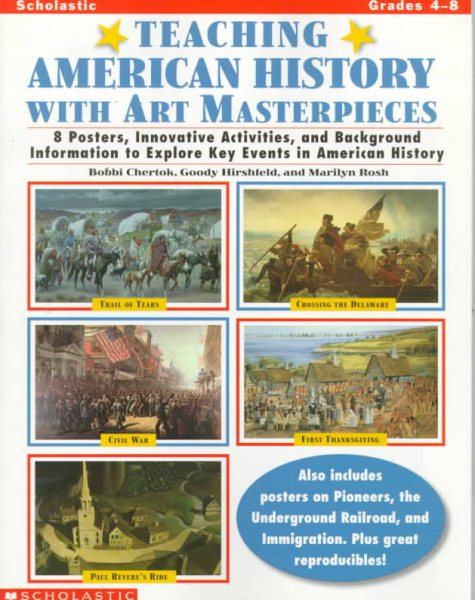 Teaching American History with Art Masterpieces (Grades 4-8) cover