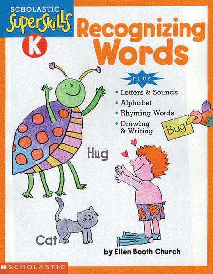 Recognizing Words (Scholastic Superskills) cover